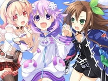 神次元游戏海王星v,次元裂缝中的女神之战